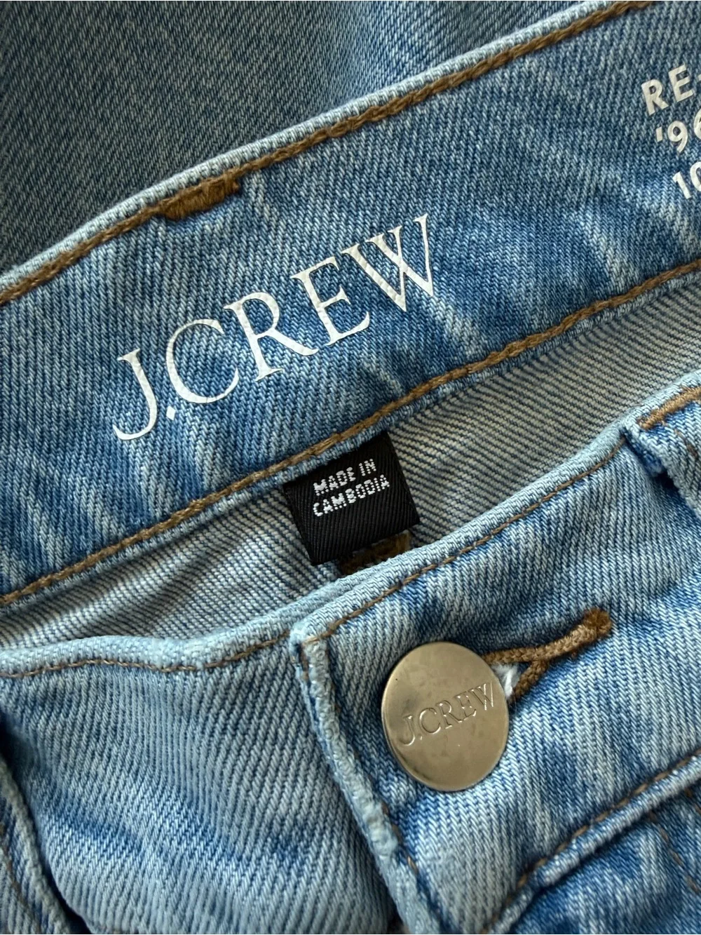 J. Crew Slim Wide Leg Jeans Blue Size 27 Petite